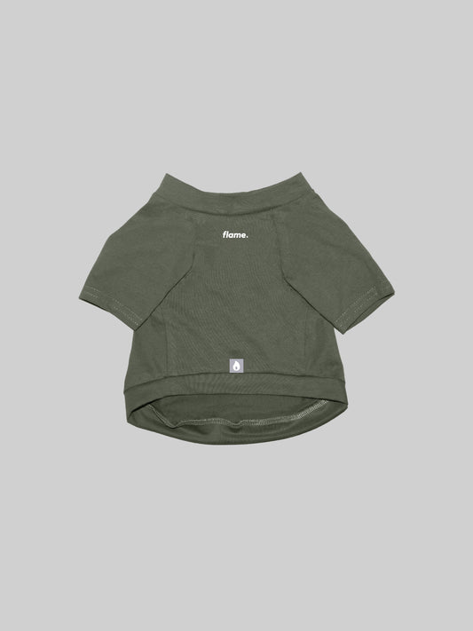 Camiseta verde básica